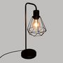 Voir la diapositive 2 : ATMOSPHERA Lampe à Poser Design  Flave  46cm Noir