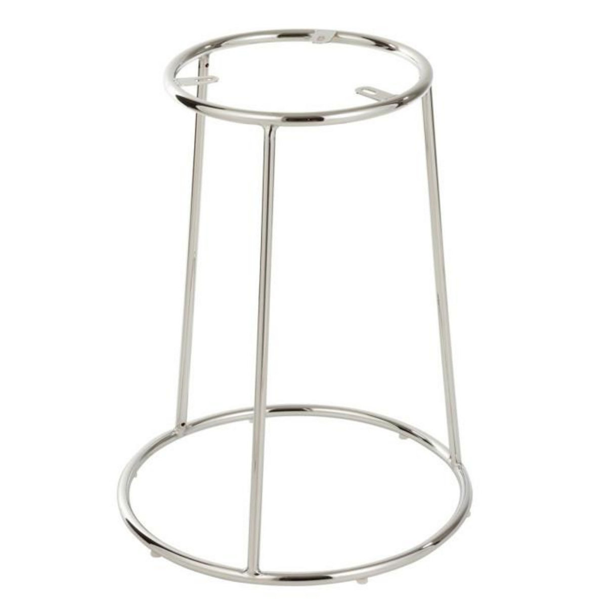 Paris Prix Support pour Tabouret Métal  Hemera  55cm Argent