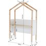 Voir la diapositive 8 : Bureau tipi enfant L100cm AUGUSTIN