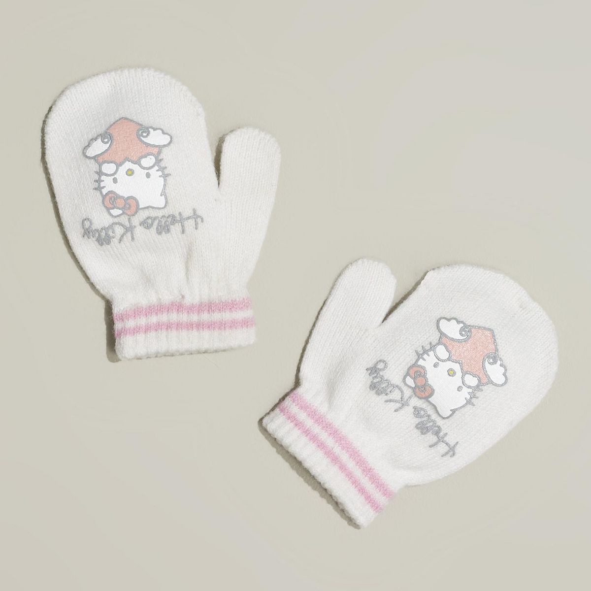HELLO KITTY Moufles tricot