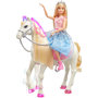 Voir la diapositive 1 : BARBIE Poupée Barbie Princesse et son cheval merveilleux 
