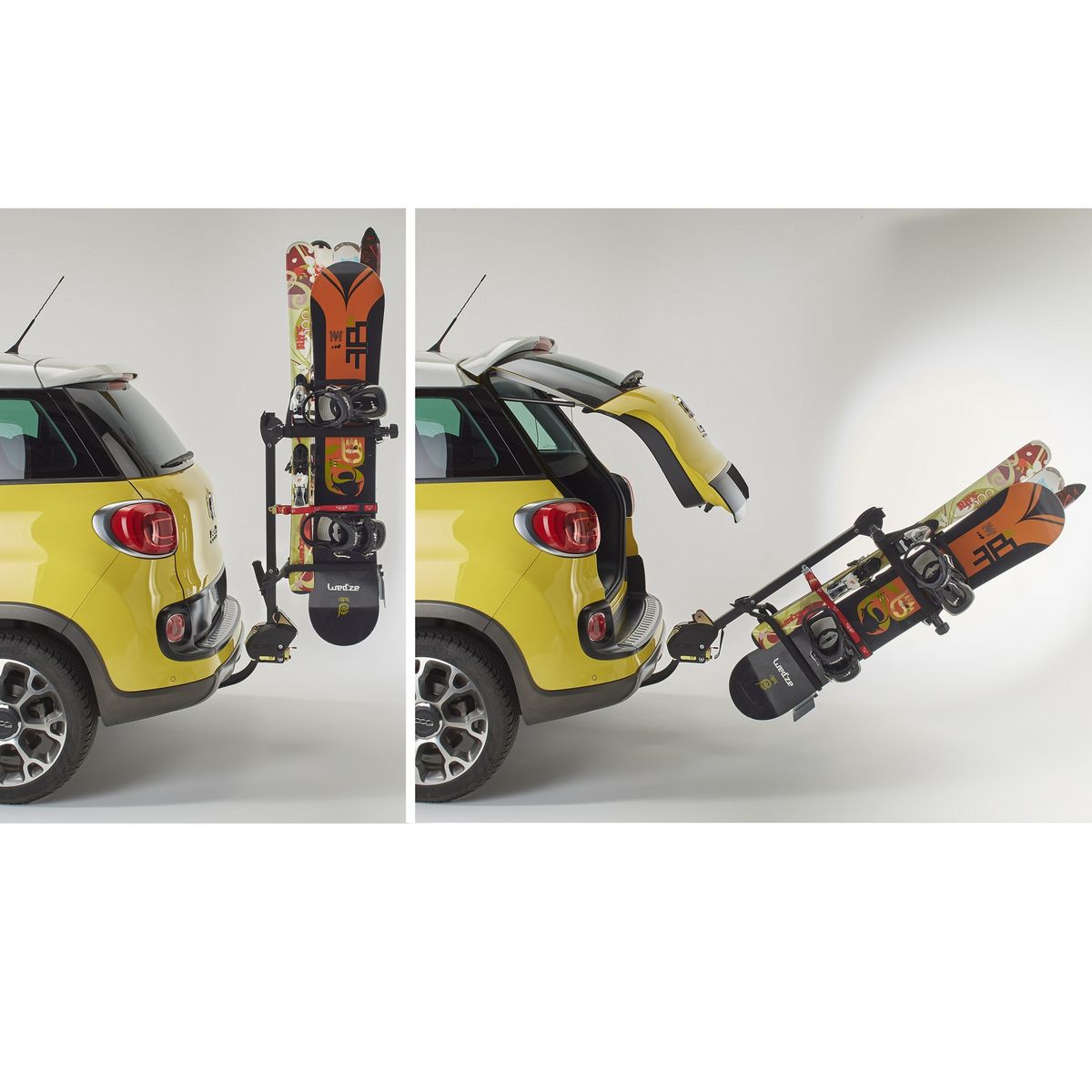 MOTTEZ Porte skis/surfs sur attelage 