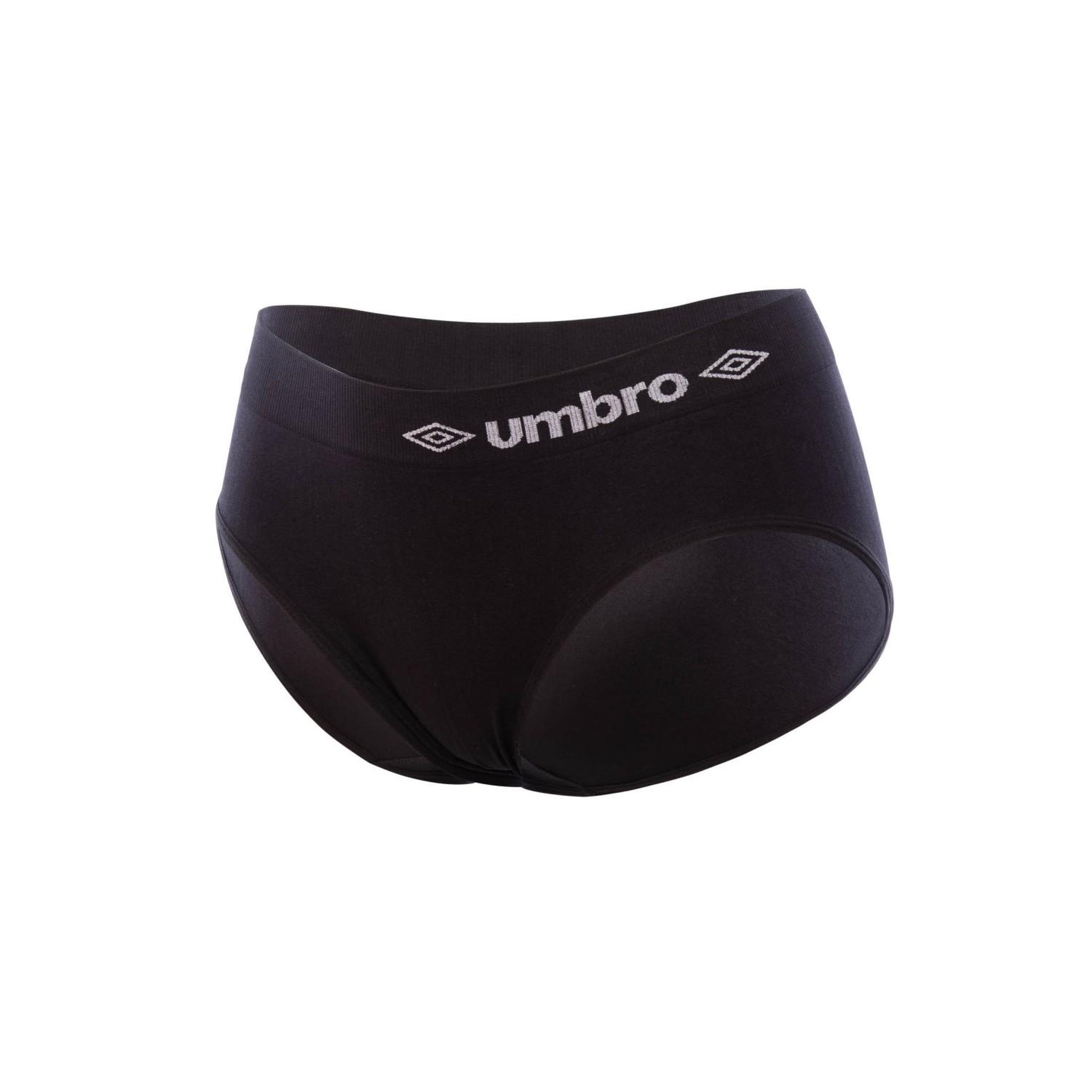 Voir la diapositive 3 : UMBRO Lot de 3 culottes femme sans couture Uni