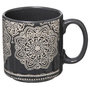 Voir la diapositive 4 : SECRET DE GOURMET Lot de 4 Mugs sur Rack  Indonésie  24cl Multicolore