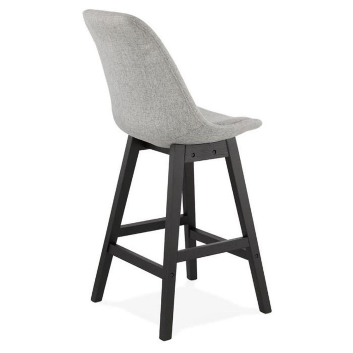 Paris Prix Tabouret de Bar Design  Svona  102cm Gris & Noir