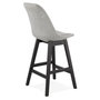 Voir la diapositive 4 : Paris Prix Tabouret de Bar Design  Svona  102cm Gris & Noir