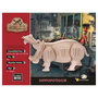 Voir la diapositive 2 : Eureka Toys Eureka - Gepetto's Jeux de construction en bois Kit 3D - hippopotame 52473175