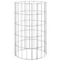 Voir la diapositive 2 : VIDAXL Poteau a gabion circulaire Acier galvanise Ø30x50 cm