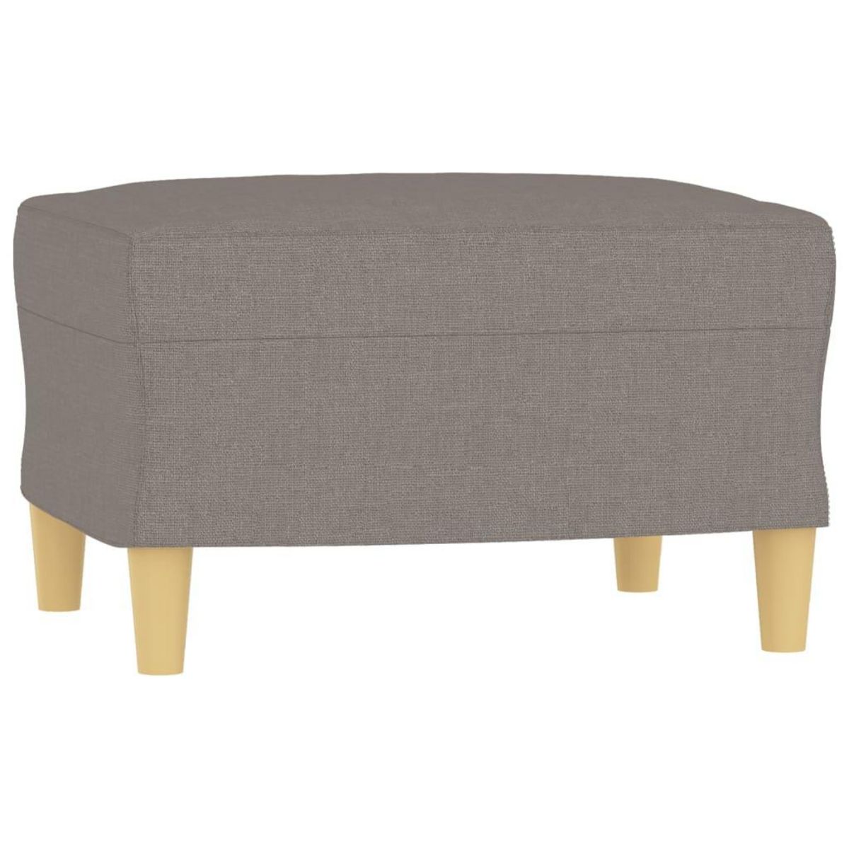 VIDAXL Ensemble de canapes 3 pcs avec coussins Taupe Tissu