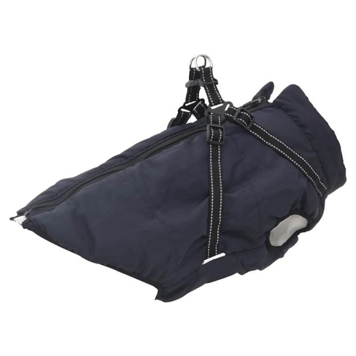 VIDAXL Manteau pour chiens avec harnais imperméable réfléchissant L48