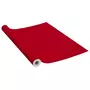 VIDAXL Film autoadhesif pour meubles Rouge 500x90 cm PVC