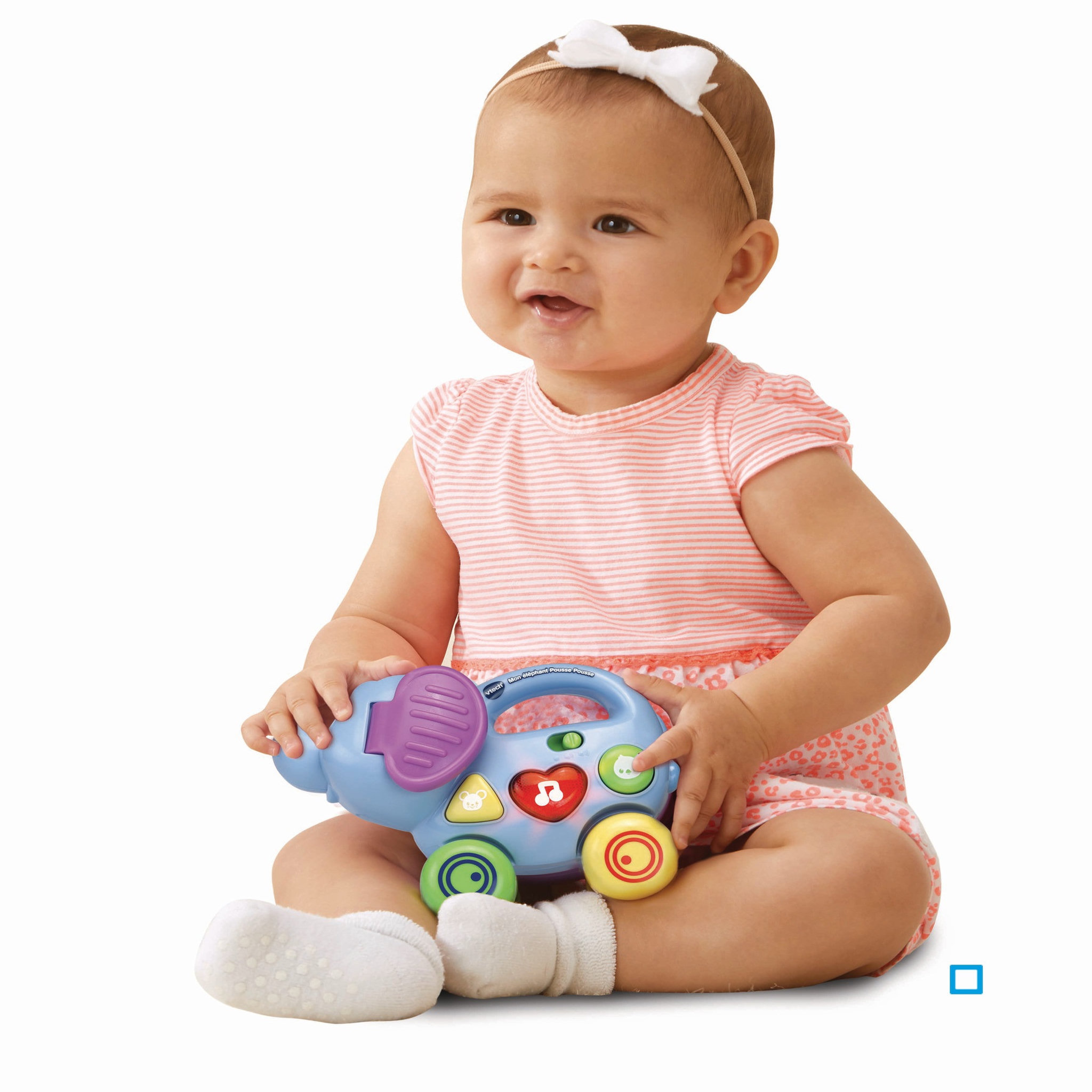 Voir la diapositive 2 : VTECH Eléphant pousse pousse 