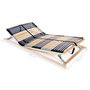 Voir la diapositive 6 : VIDAXL Sommier a lattes sans matelas avec 42 lattes 7 zones 100x200 cm