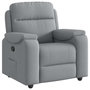 Voir la diapositive 2 : VIDAXL Fauteuil inclinable Gris clair Tissu