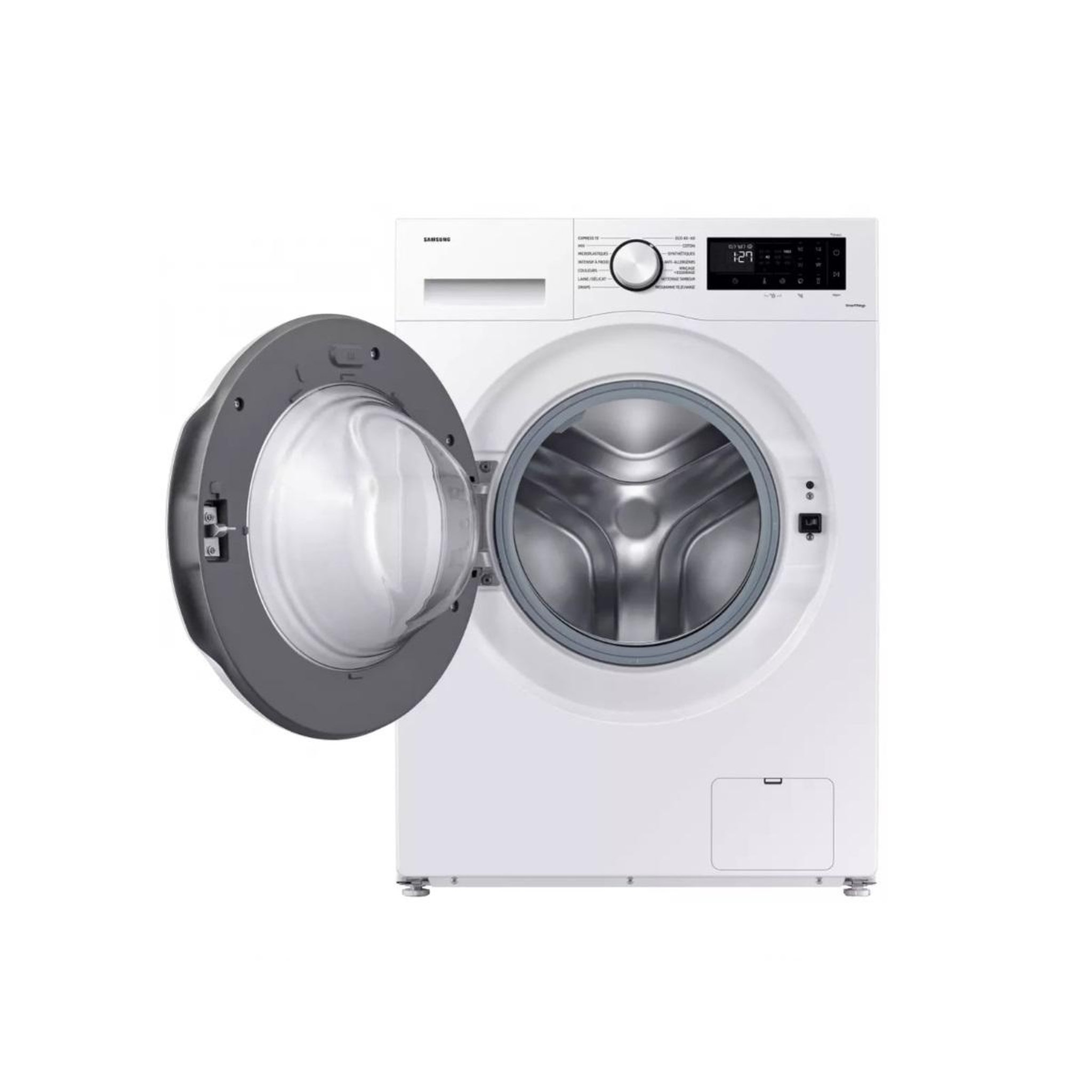 Voir la diapositive 5 : Samsung Lave-linge frontal 9kg 1400 tours/min blanc - ww90cgc04dte