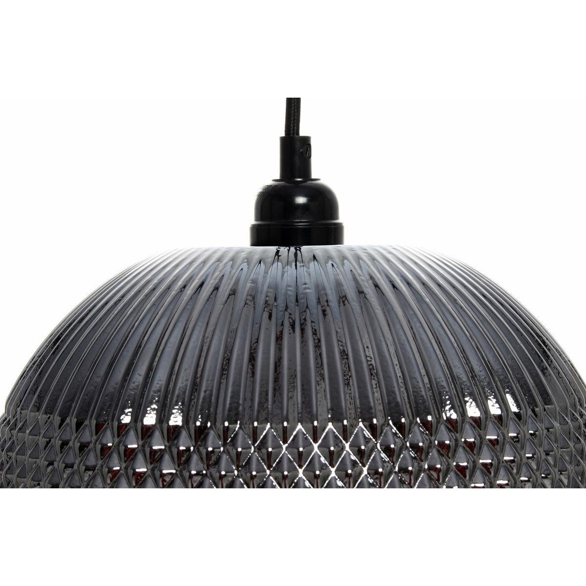 Voir la diapositive 3 : Paris Prix Lampe Suspension en Verre  Neptun  26cm Argent