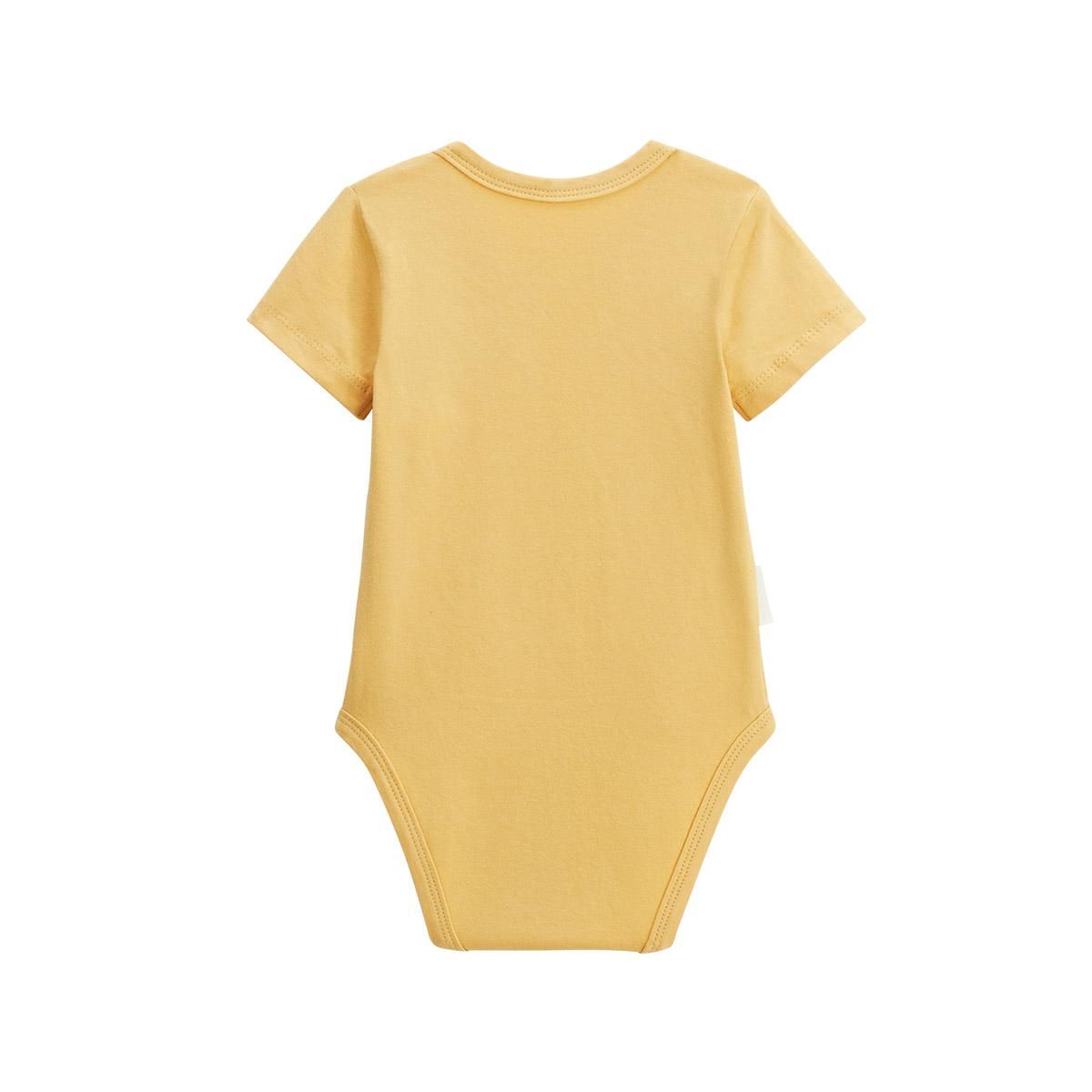 Petit Béguin Lot de 2 bodies bébé manches courtes ouverture croisée Hawaiki