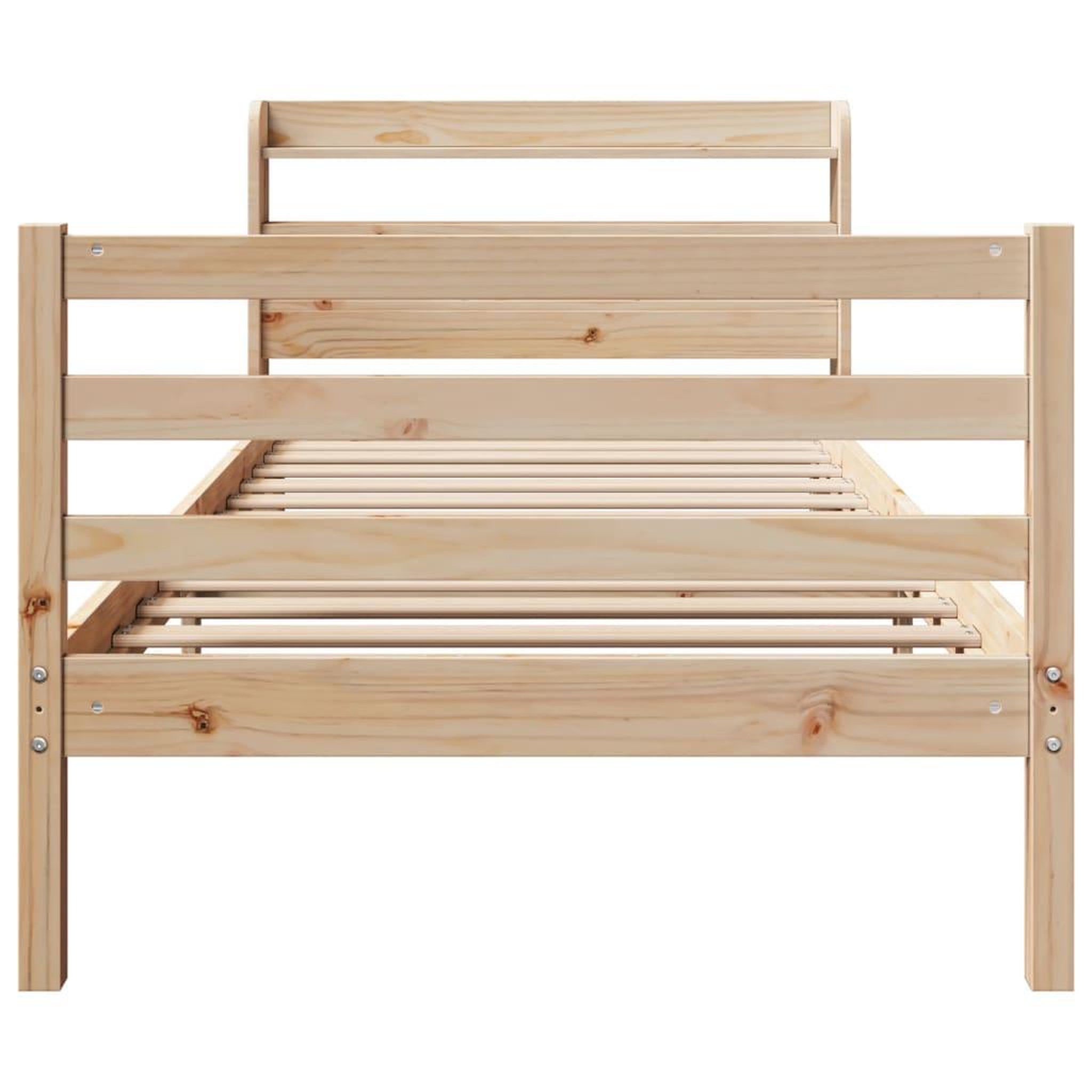 Voir la diapositive 4 : VIDAXL Cadre de lit avec tete de lit sans matelas 100x200 cm