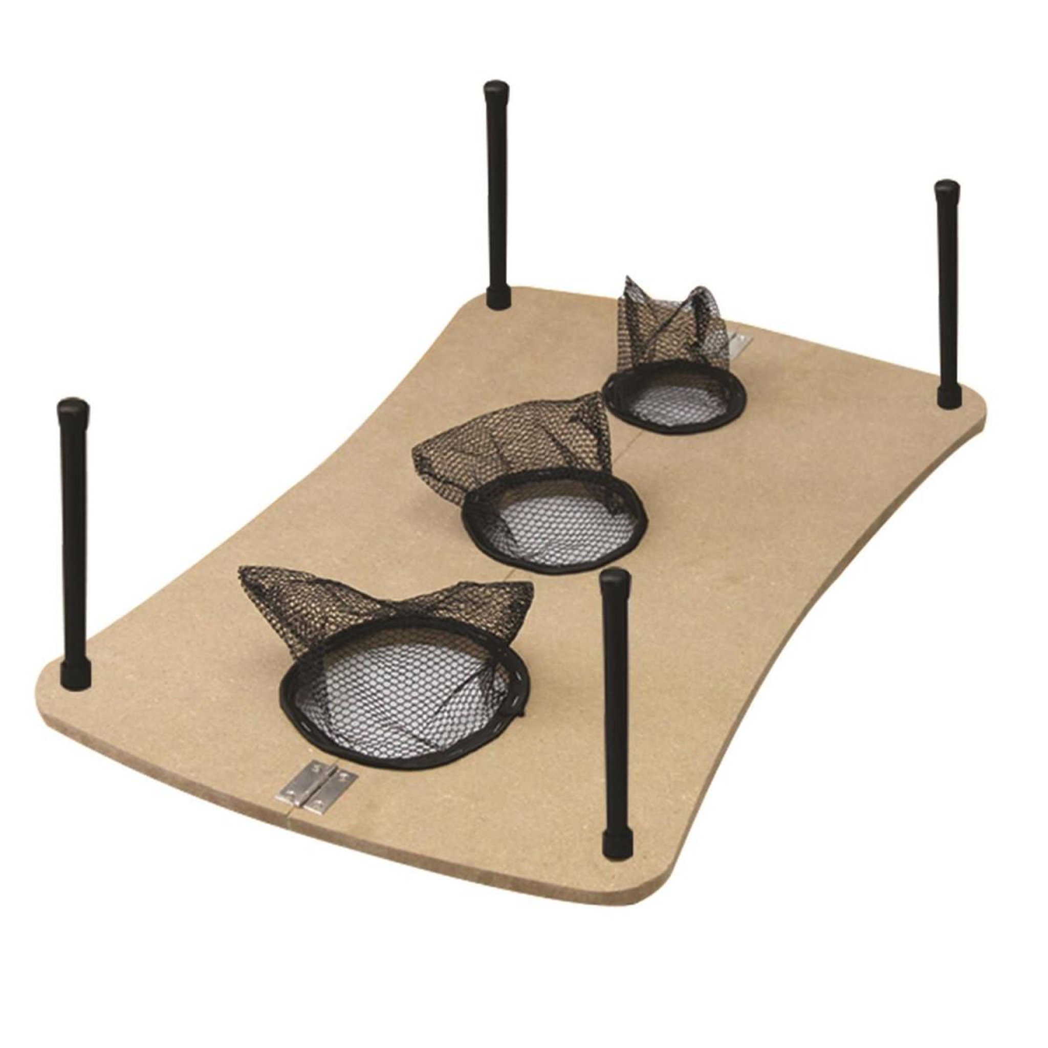 Voir la diapositive 4 : The Home Deco Factory Jeu en bois  lancer de sac  60cm naturel