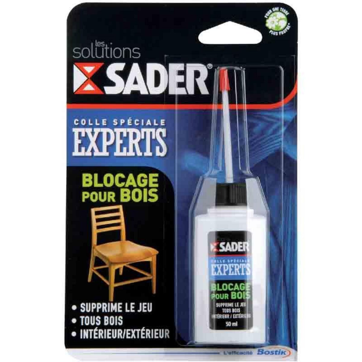 Sader Colle blocage pour bois 50ml