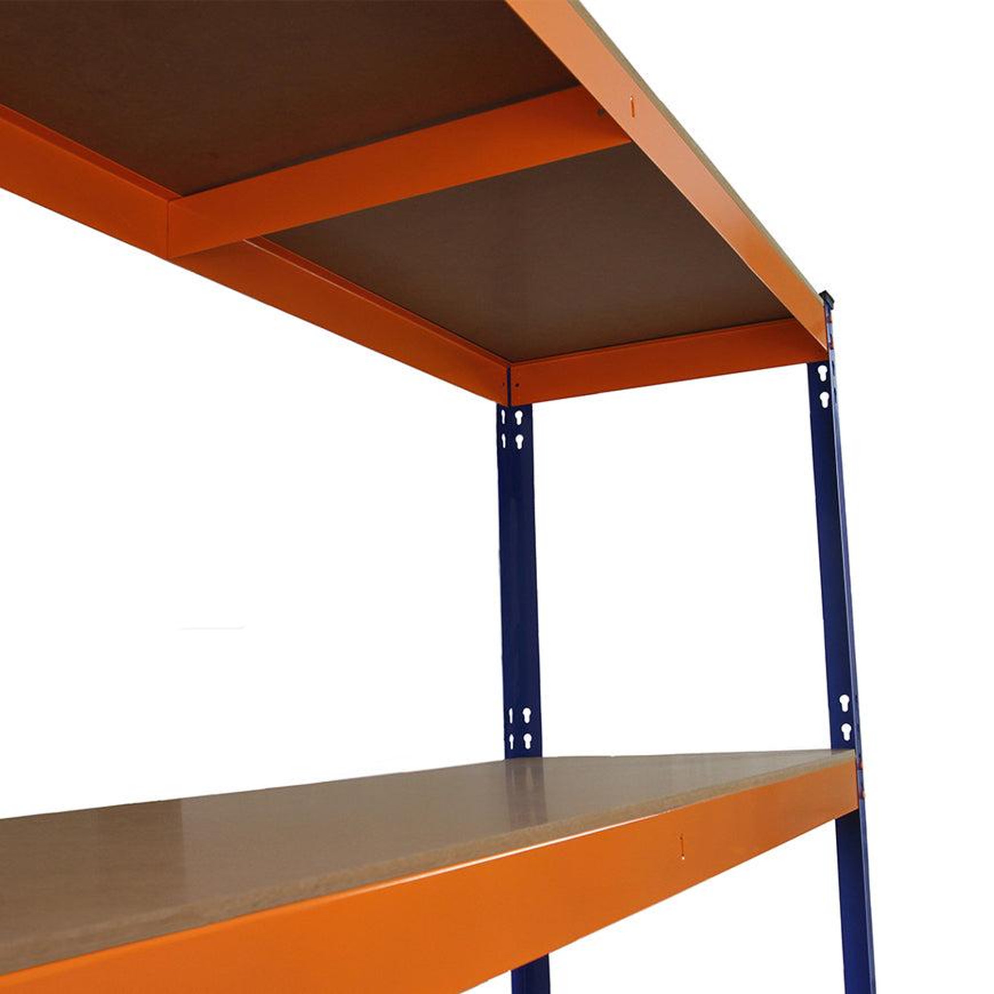 Voir la diapositive 5 : MONSTER RACKING Lot de 3 rayonnages s-rax en acier 150 x 180 x 50 cm
