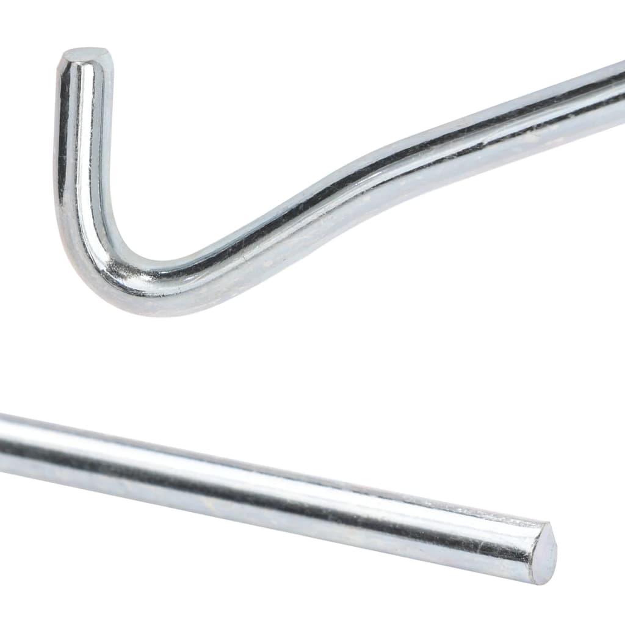 Voir la diapositive 4 : VIDAXL Piquets de tente 25 pcs 23 cm Ø7 mm acier galvanise