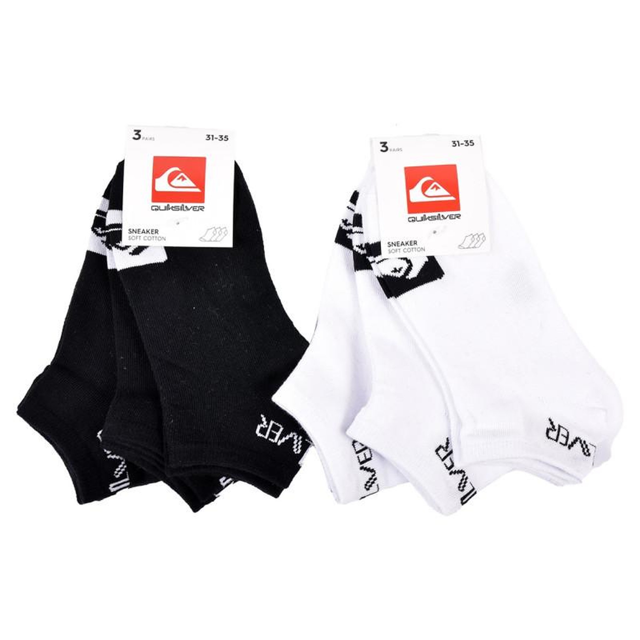 Voir la diapositive 4 : QUIKSILVER Chaussettes QUIKSILVER SNEAKER