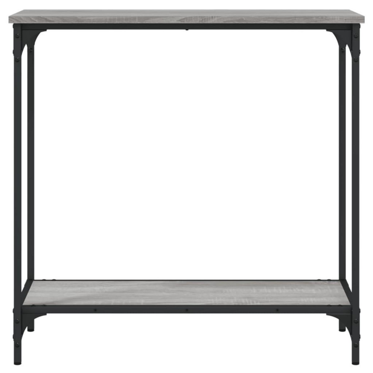 VIDAXL Table console sonoma gris 75x30,5x75 cm bois d'ingenierie