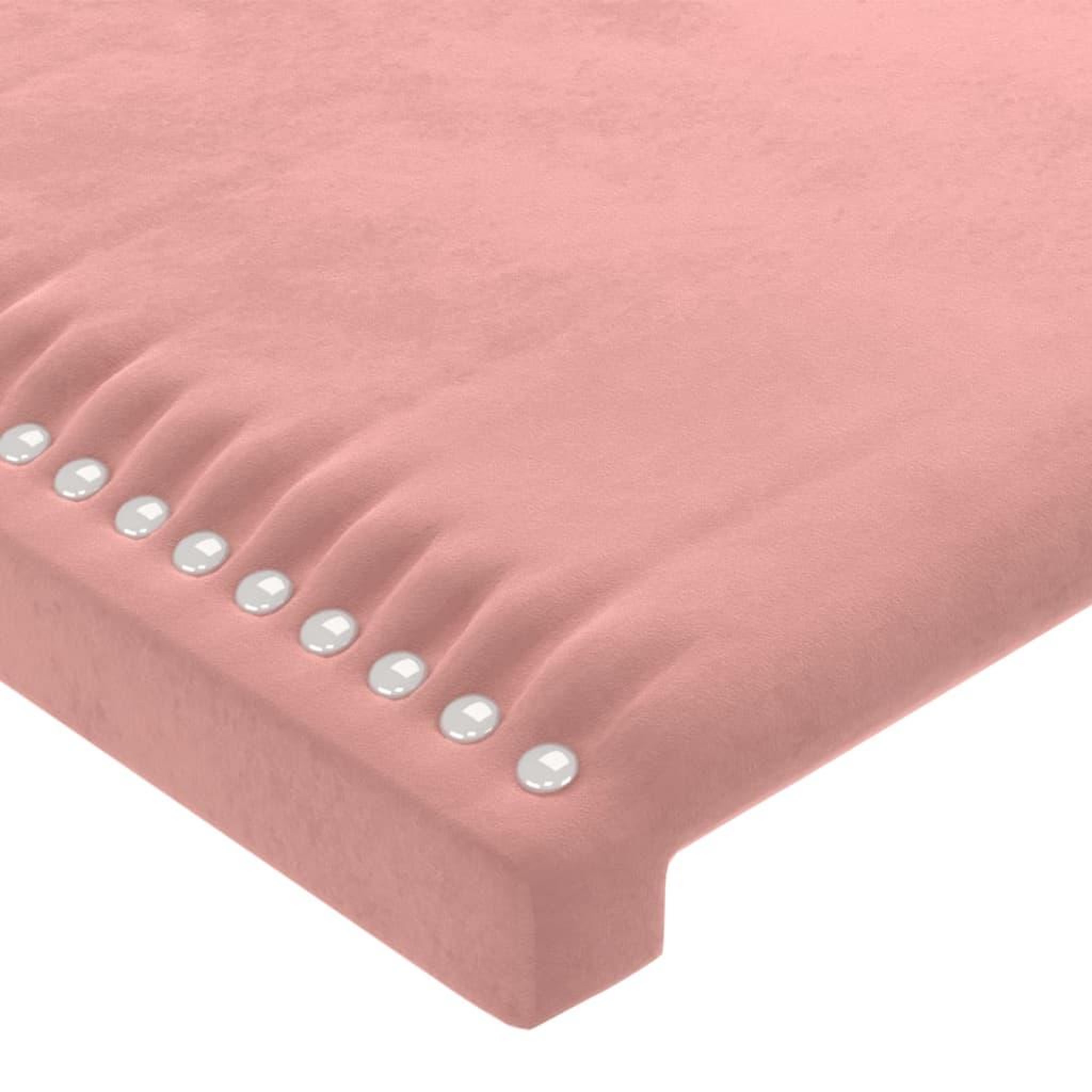 Voir la diapositive 4 : VIDAXL Tete de lit Rose 80x5x78/88 cm Velours