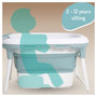 Voir la diapositive 8 : BANINNI Baignoire Bébé Évolutive Et Pliable + Coussin Bagno