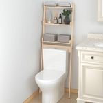 VIDAXL Etagere de toilette 63,5x32x179 cm Bois de pin massif