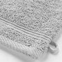 Voir la diapositive 3 : Paris Prix Lot de 2 Gants de Toilette  Tendresse  15x21cm Gris Perle