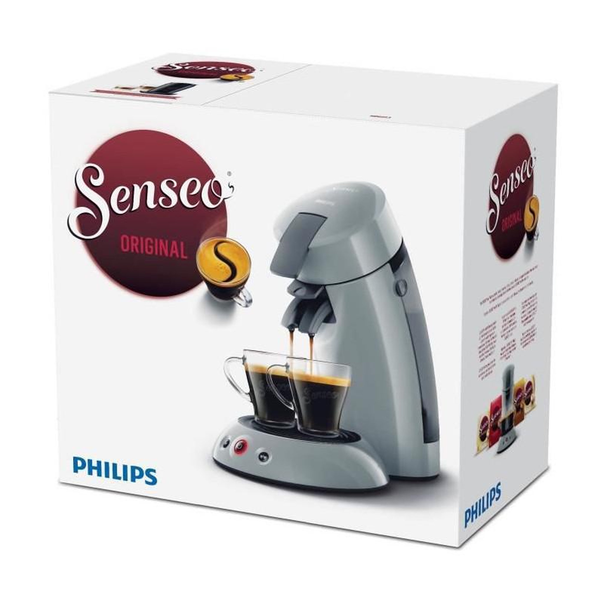 Voir la diapositive 4 : Philips PHILIPS HD6553/71 Senseo Original Gris