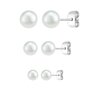 Voir la diapositive 1 : SC CRYSTAL Lot de 3 paires de boucles d'oreilles SC Crystal ornées de perles