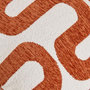 Voir la diapositive 4 : ATMOSPHERA Coussin Déco Chenille  Safina  40x40cm Ambre