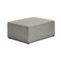 Voir la diapositive 2 : BEST MOBILIER Topaze - pouf - en tissu bouclette