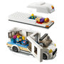 Voir la diapositive 4 : LEGO City 60283 - Great Vehicles Le Camping-Car de Vacances, Jouet de Construction pour Enfants dès 5 ans avec Minifigures Garçon et Fille