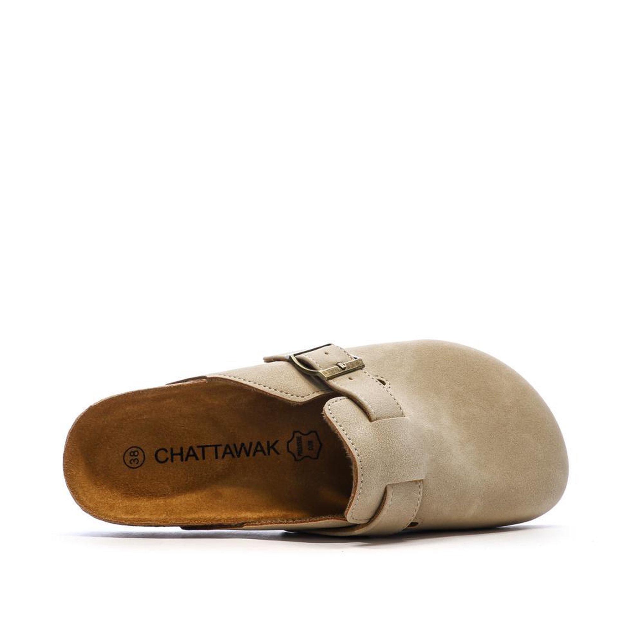 Voir la diapositive 4 : CHATTAWAK Sabots Beige Clair Femme Chattawak Dodge