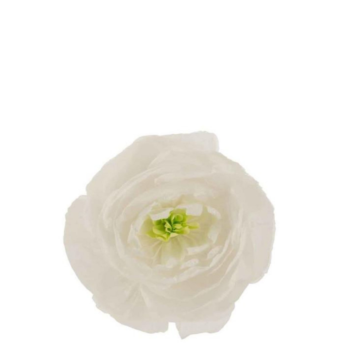 Paris Prix Fleur Artificielle en Papier  Rose  140cm Blanc