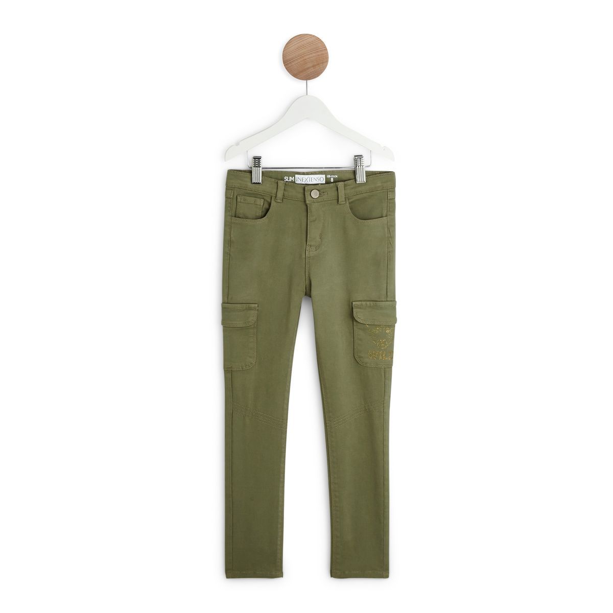 IN EXTENSO Pantalon twill fille