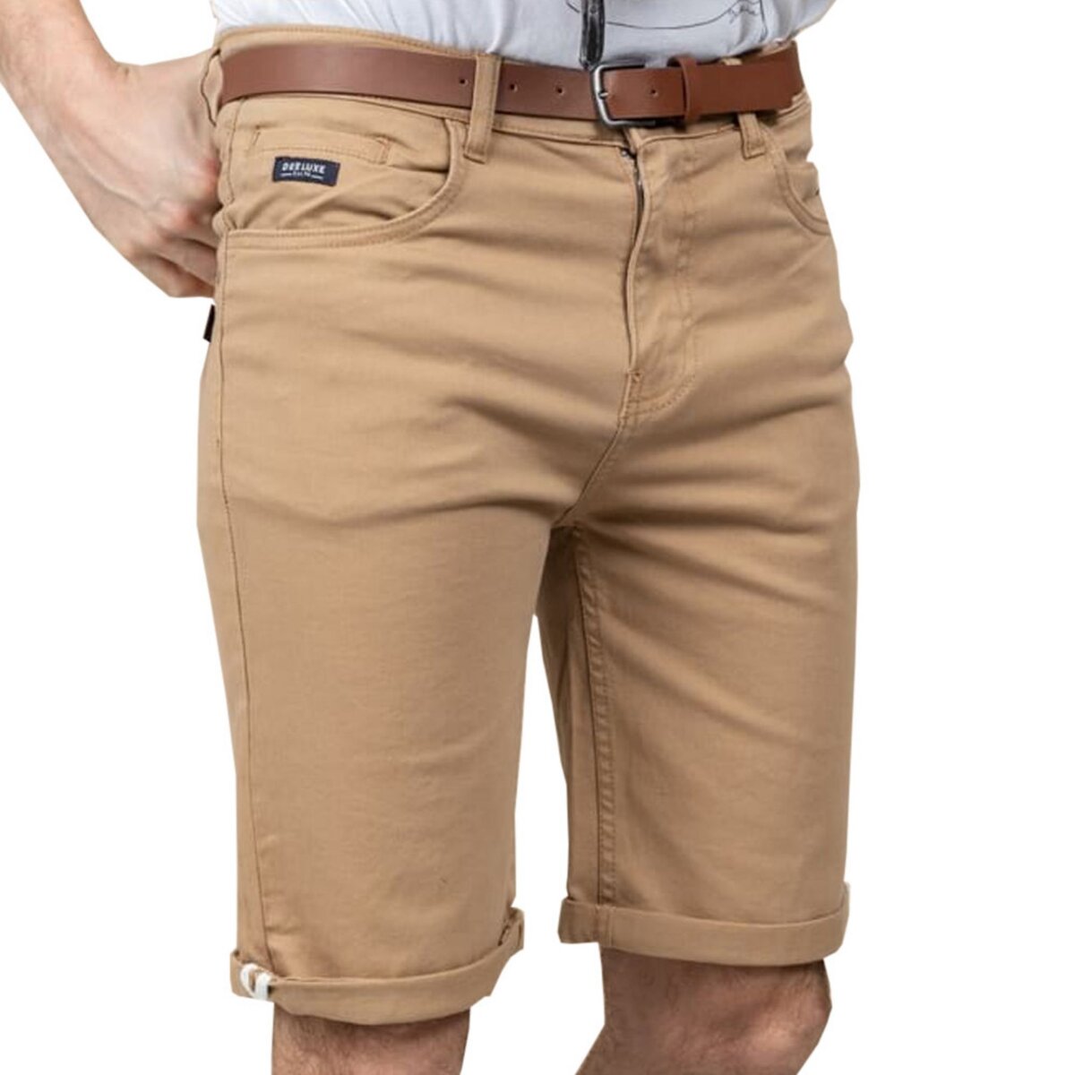 Short Camel Homme Deeluxe 74 pas cher Auchan