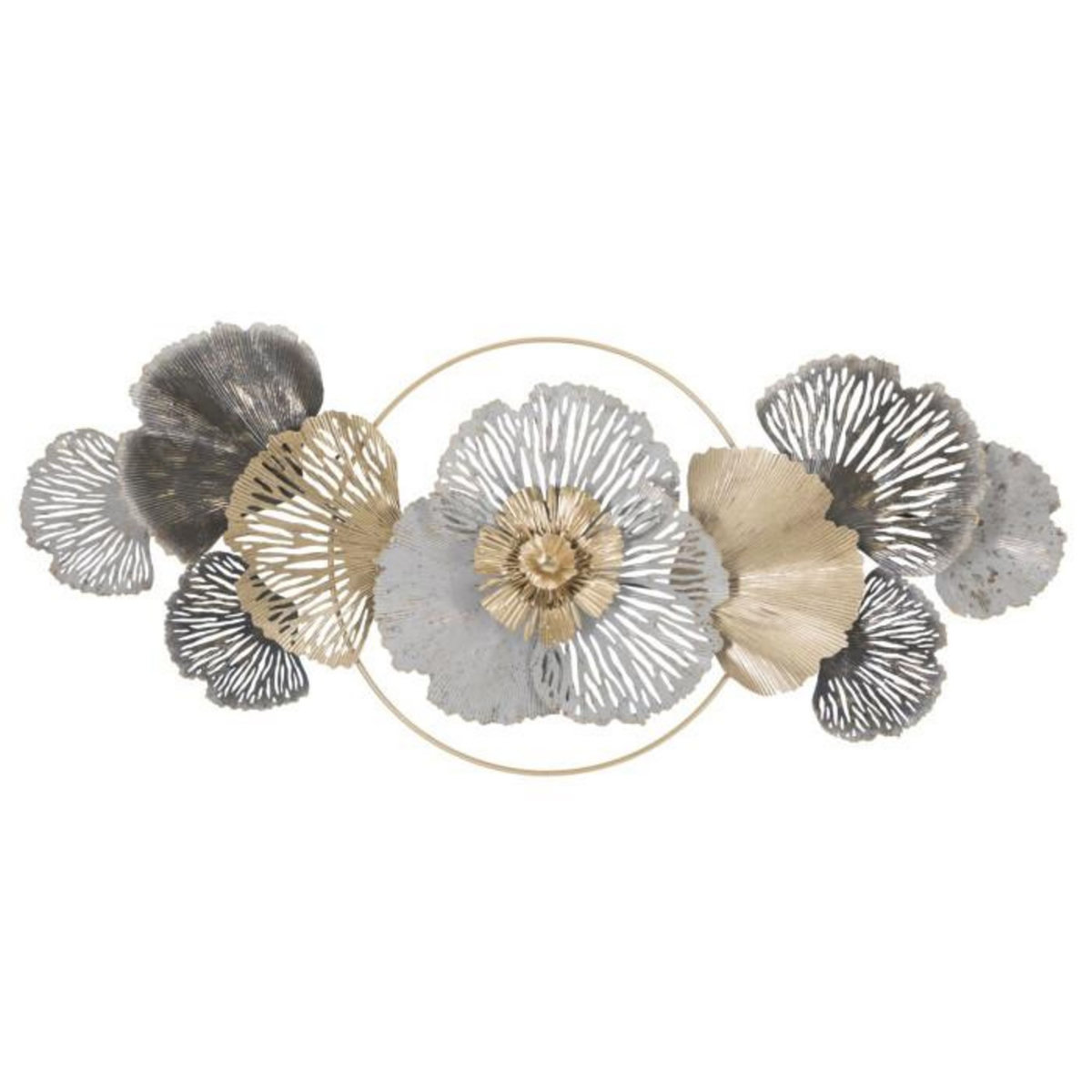 Paris Prix Décoration Murale en Métal  Poxy  130cm Multicolore