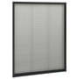 Voir la diapositive 3 : VIDAXL Moustiquaire plissee pour fenetre Aluminium Anthracite 80x100cm