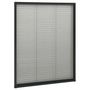Voir la diapositive 3 : VIDAXL Moustiquaire plissee pour fenetre Aluminium Anthracite 80x100cm