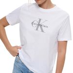 CALVIN KLEIN JEANS T Shirt  Femme Calvin Klein Hero Classic. Coloris disponibles : Blanc