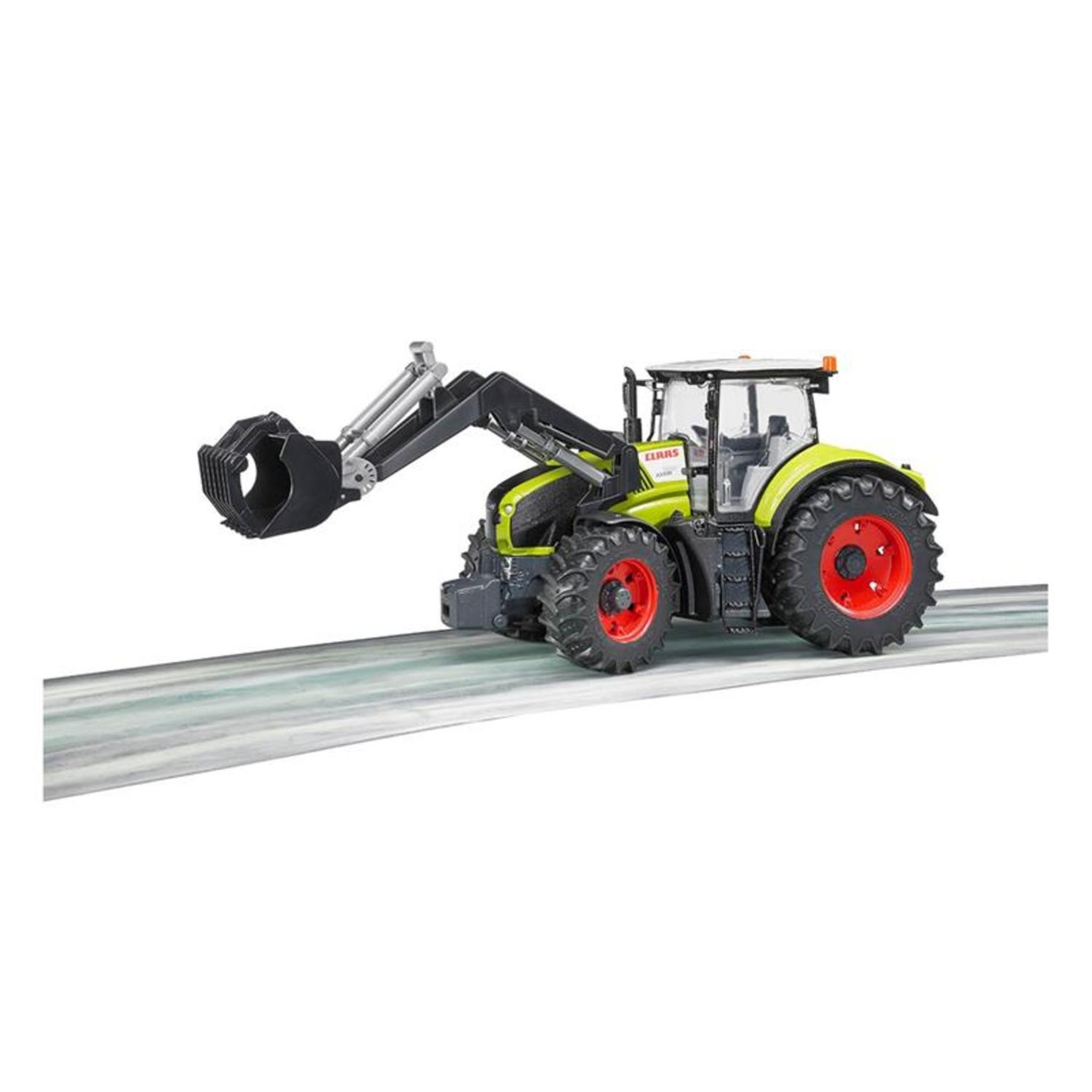 Voir la diapositive 3 : Bruder - Tracteur Claas Axion 950 avec chargeur frontal