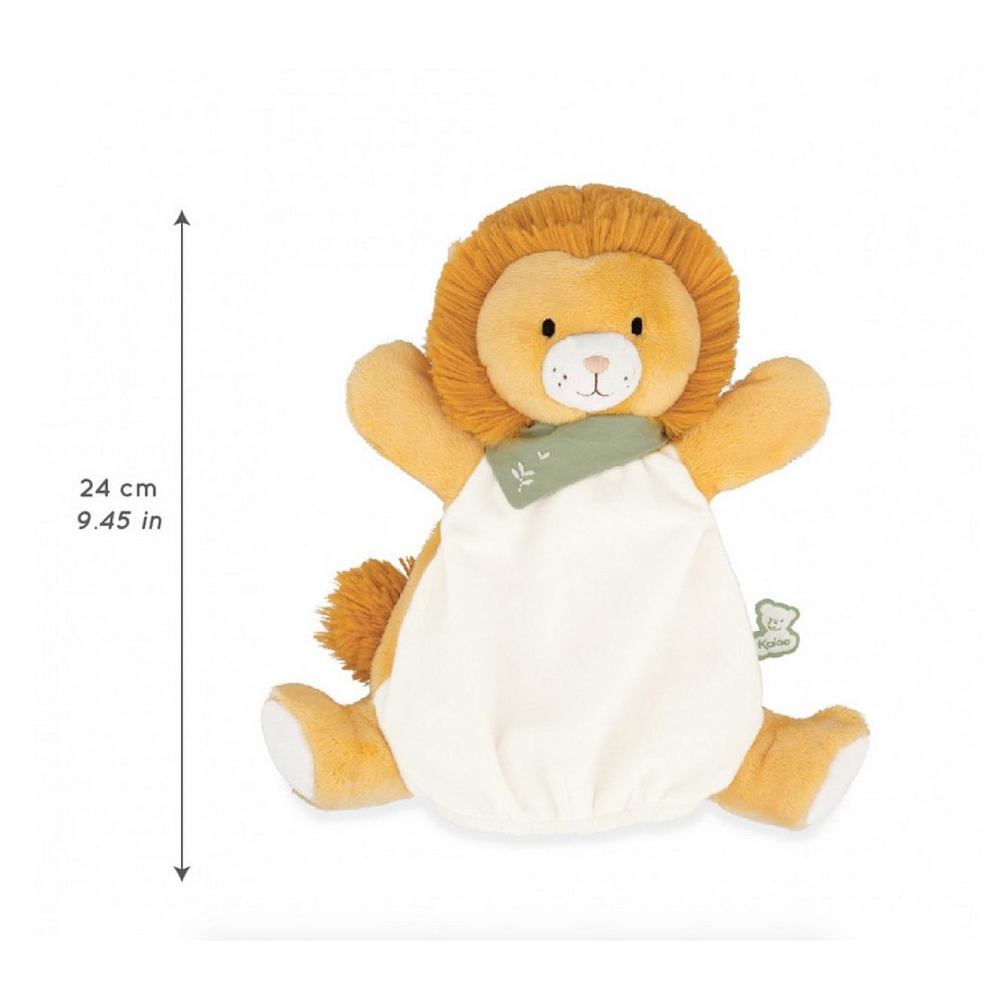 Voir la diapositive 4 : Kaloo Nougat le lion marionnette