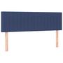 Voir la diapositive 4 : VIDAXL Tete de lit a LED Bleu 144x5x78/88 cm Tissu