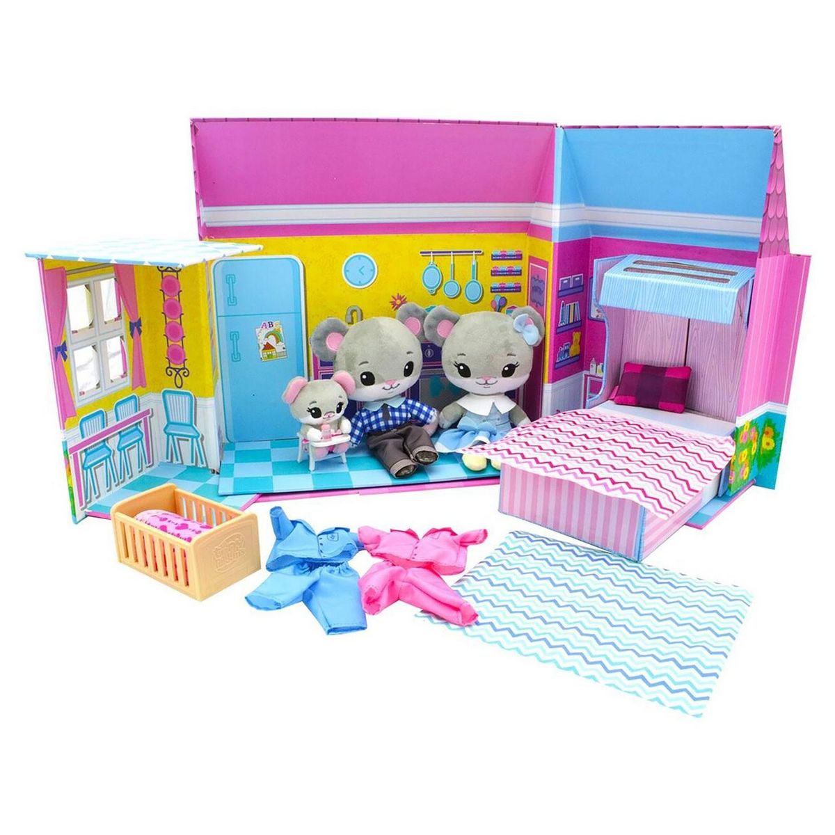 BANDAI La maison et la famille Tiny Tukkins