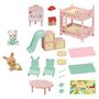 Voir la diapositive 3 : Epoch d'Enfance La salle de jeu des bébés figurines - Sylvanian Families